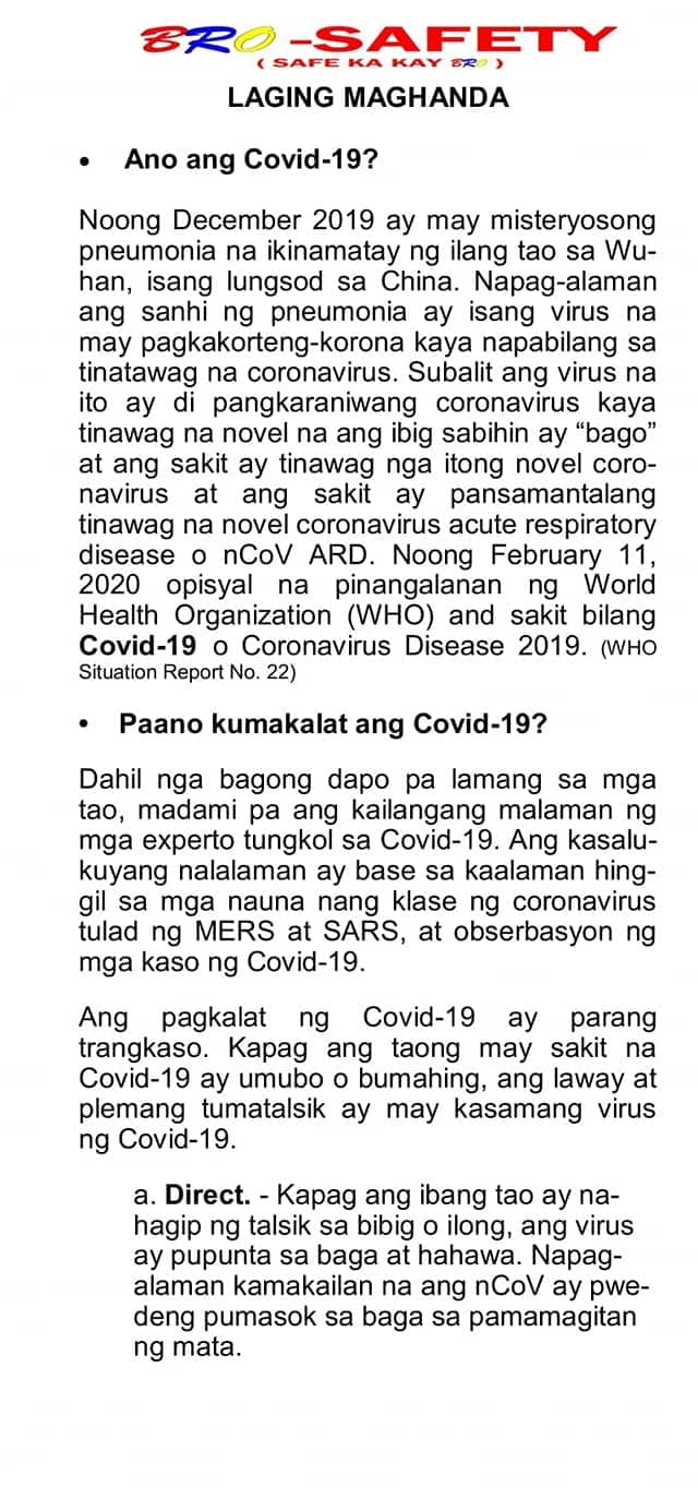 Balita Tungkol Sa Covid 19  covid 19 corona virus outbreak